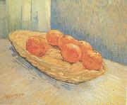 Vincent Van Gogh Still Life:Basket with Six Oranges (nn04) oil painting on canvas